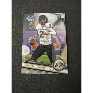 Shedeur Sanders - 2023 Bowman University Chrome